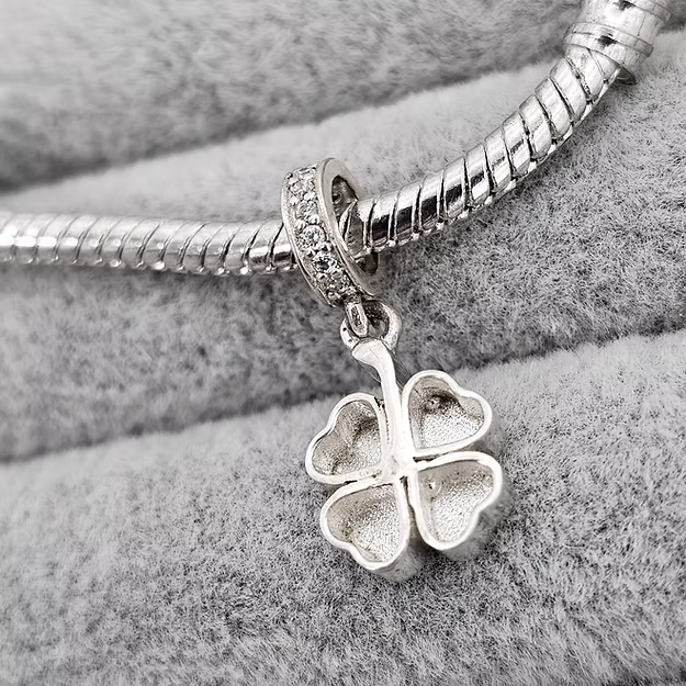 Four Leaf Clover Dangle Charm