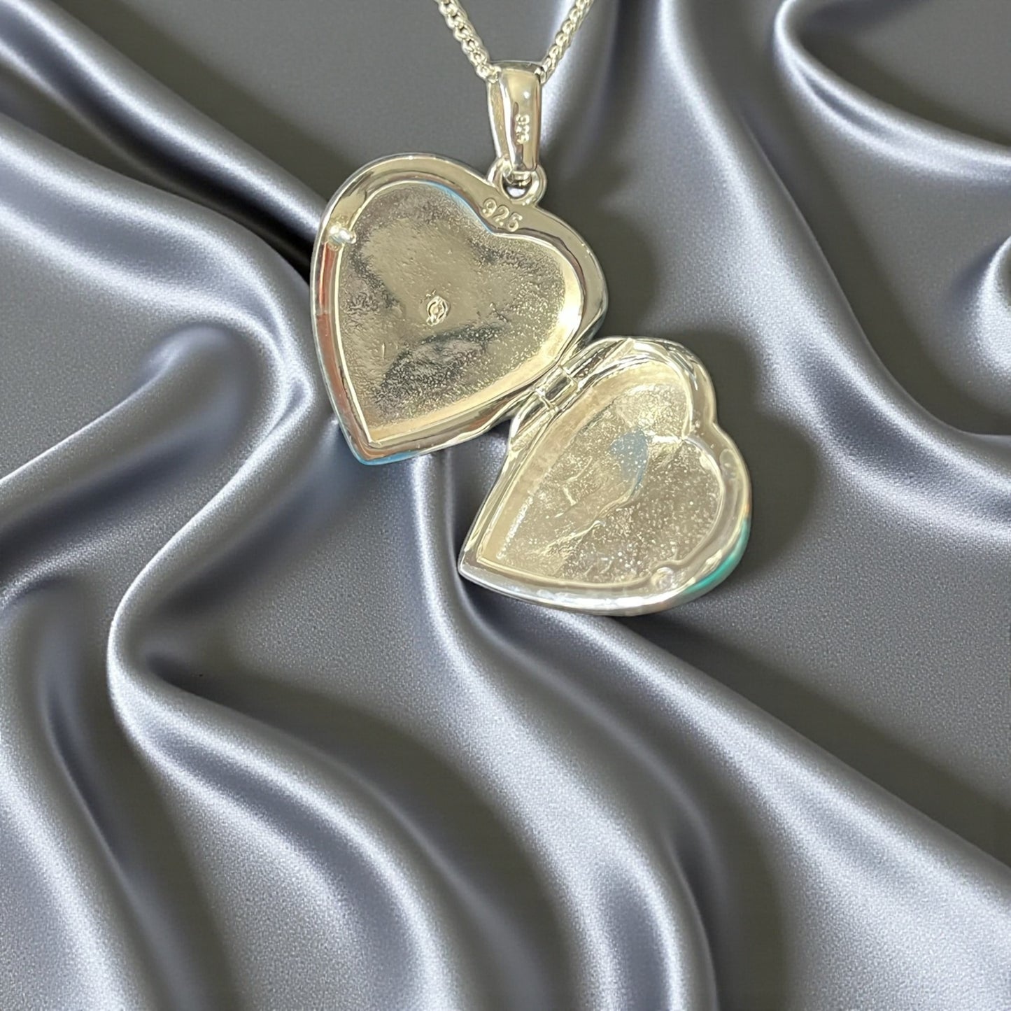Keepsake Heart locket, crafted in Lancashire UK