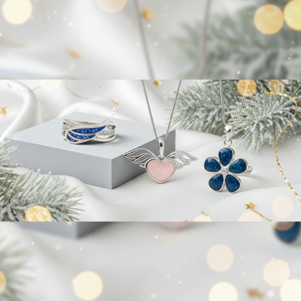 Christmas Banner with Angelica Ring Featured