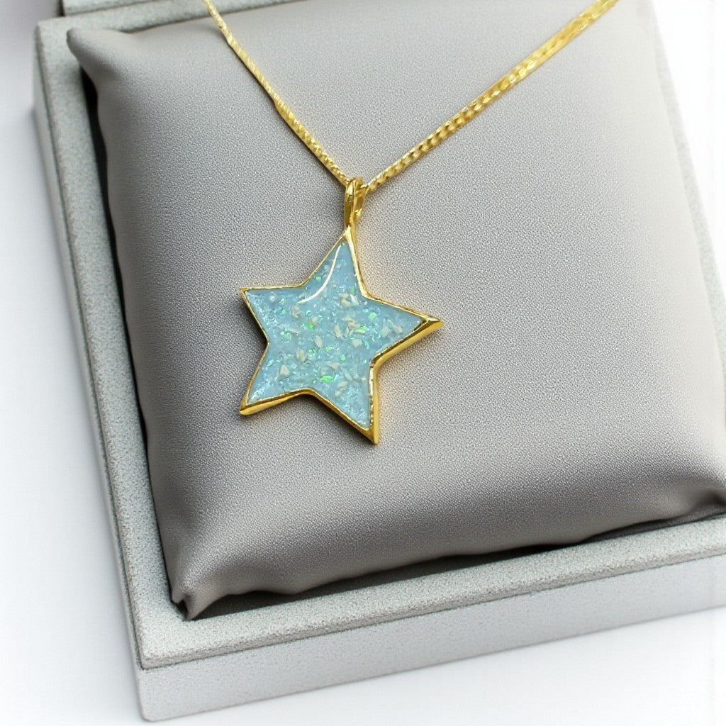 9ct Gold Merak Star Pendant