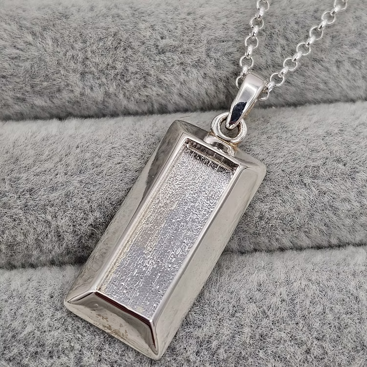 Men's keepsake cross for ashes, Lancashire, UK