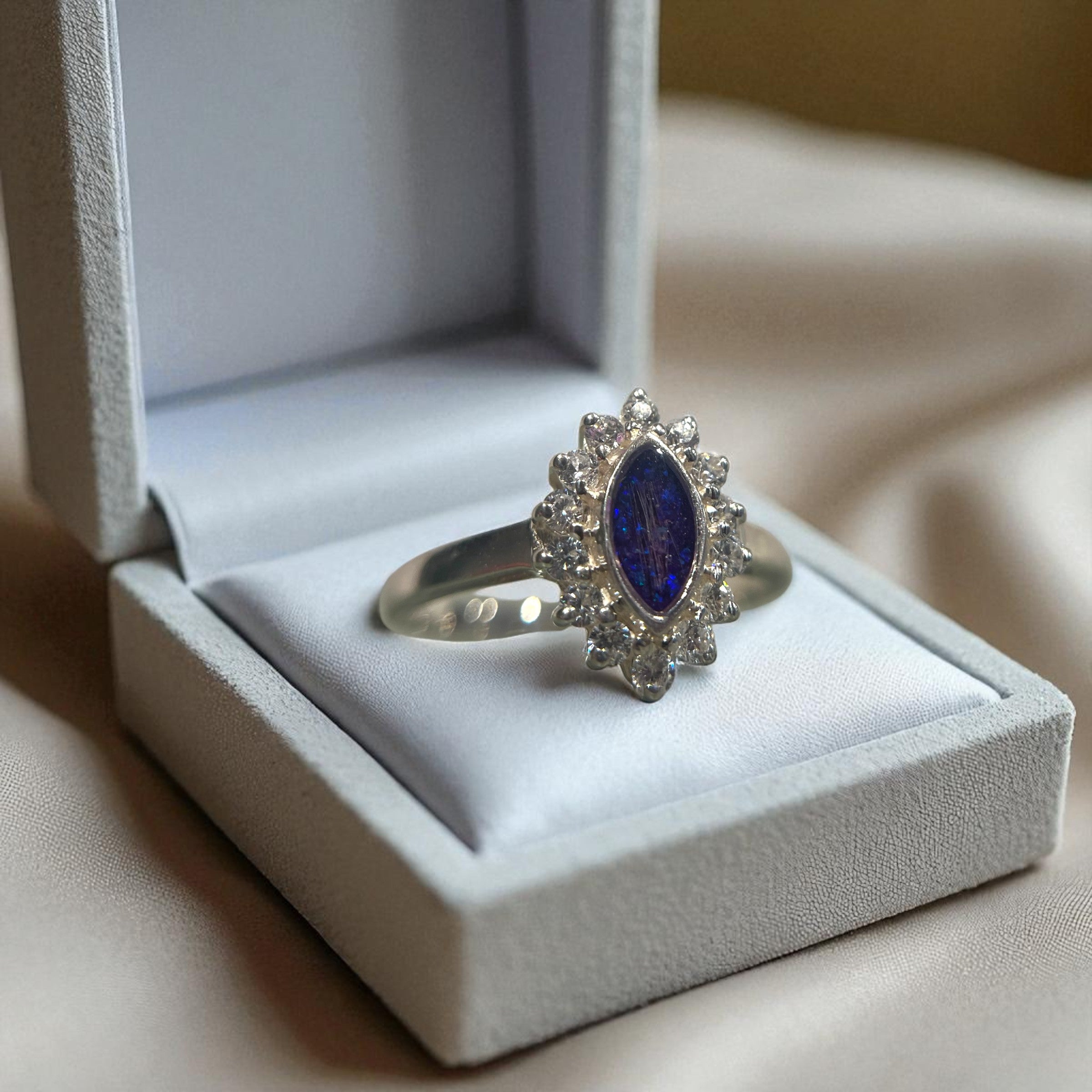 Silver Keepsake Memorial ring, handcrafted in Lancashire, UK