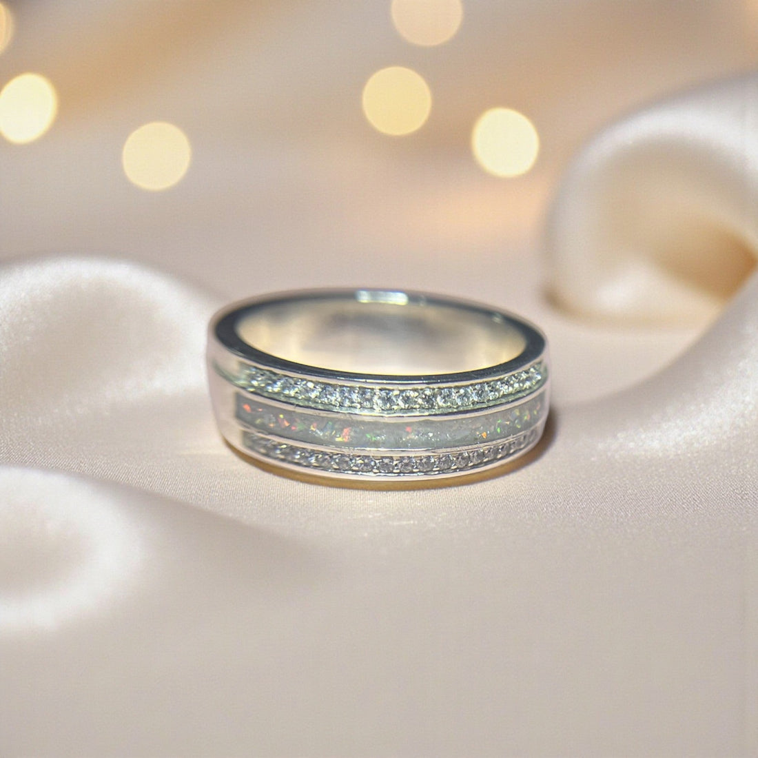 ashes memorial ring, handcrafted in lancashire