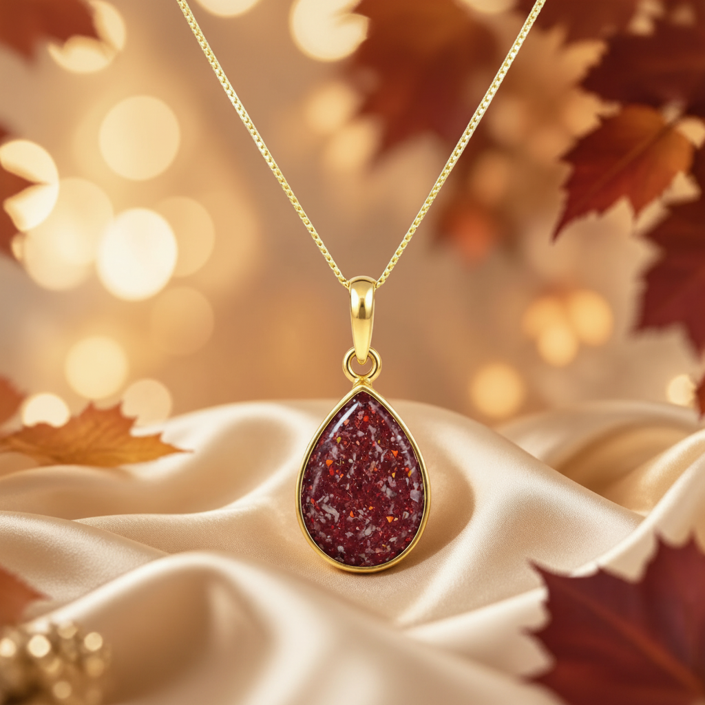 Gold Memorial Pendants Collection