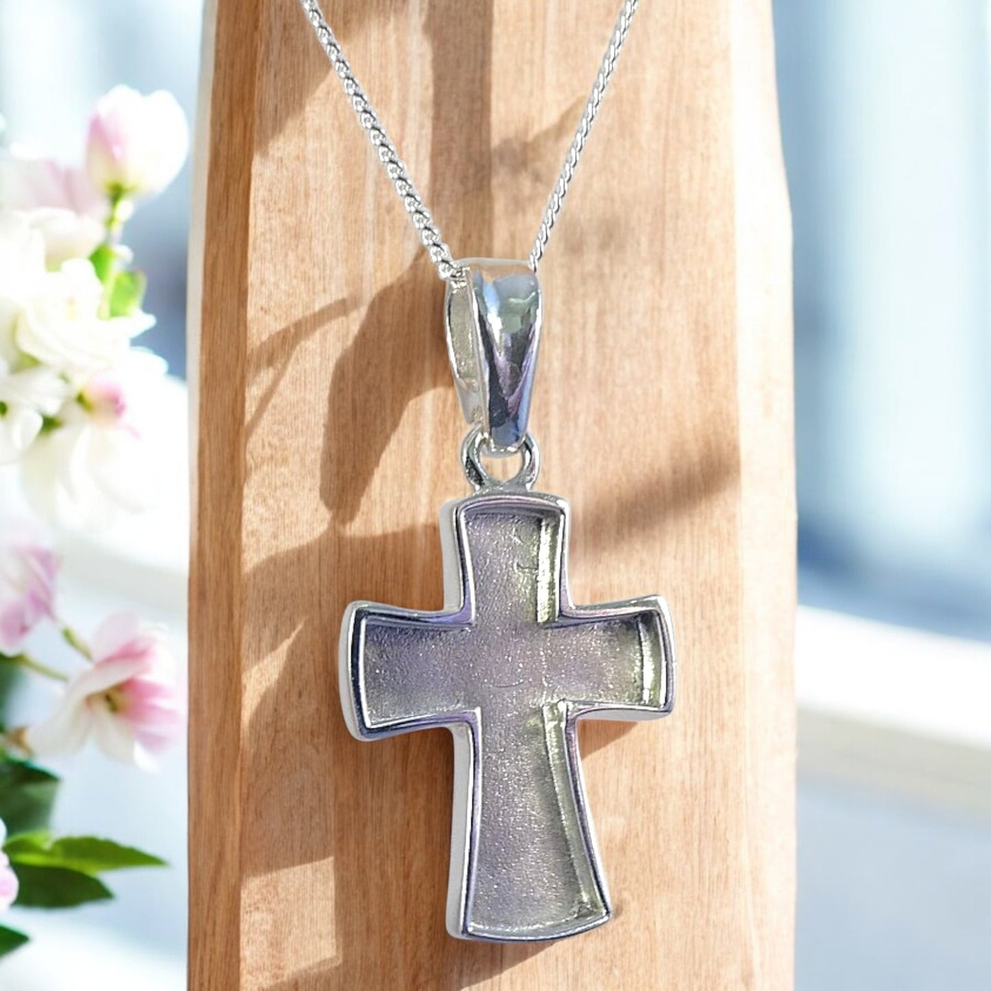 Chunky Solid 925 Silver Cross