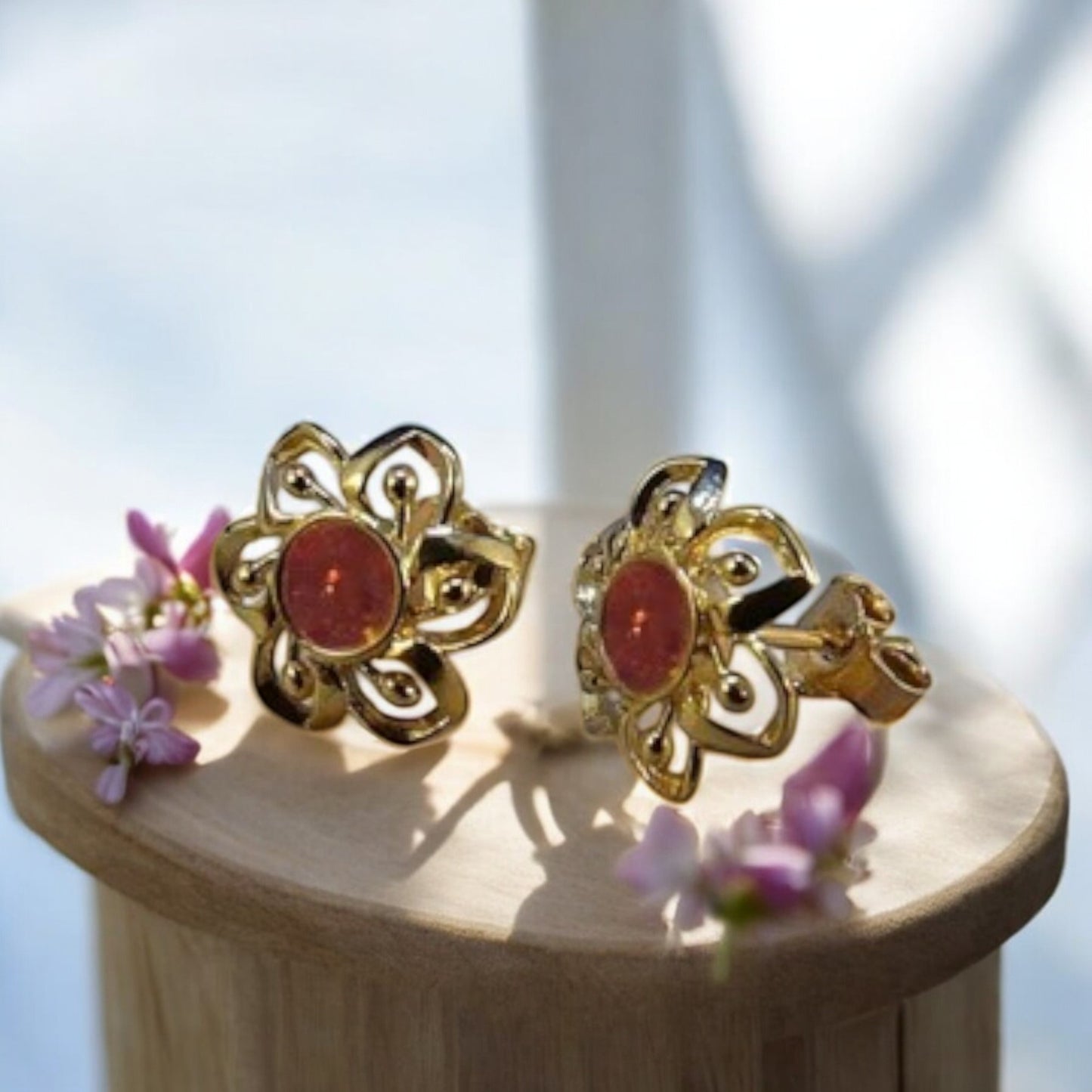 Solid 9ct Gold Fancy Studs