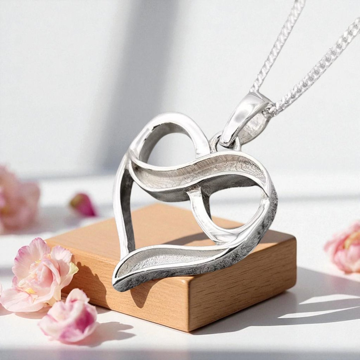 Infinity Love Heart Pendant (LIMITED STOCK AVAILABLE)