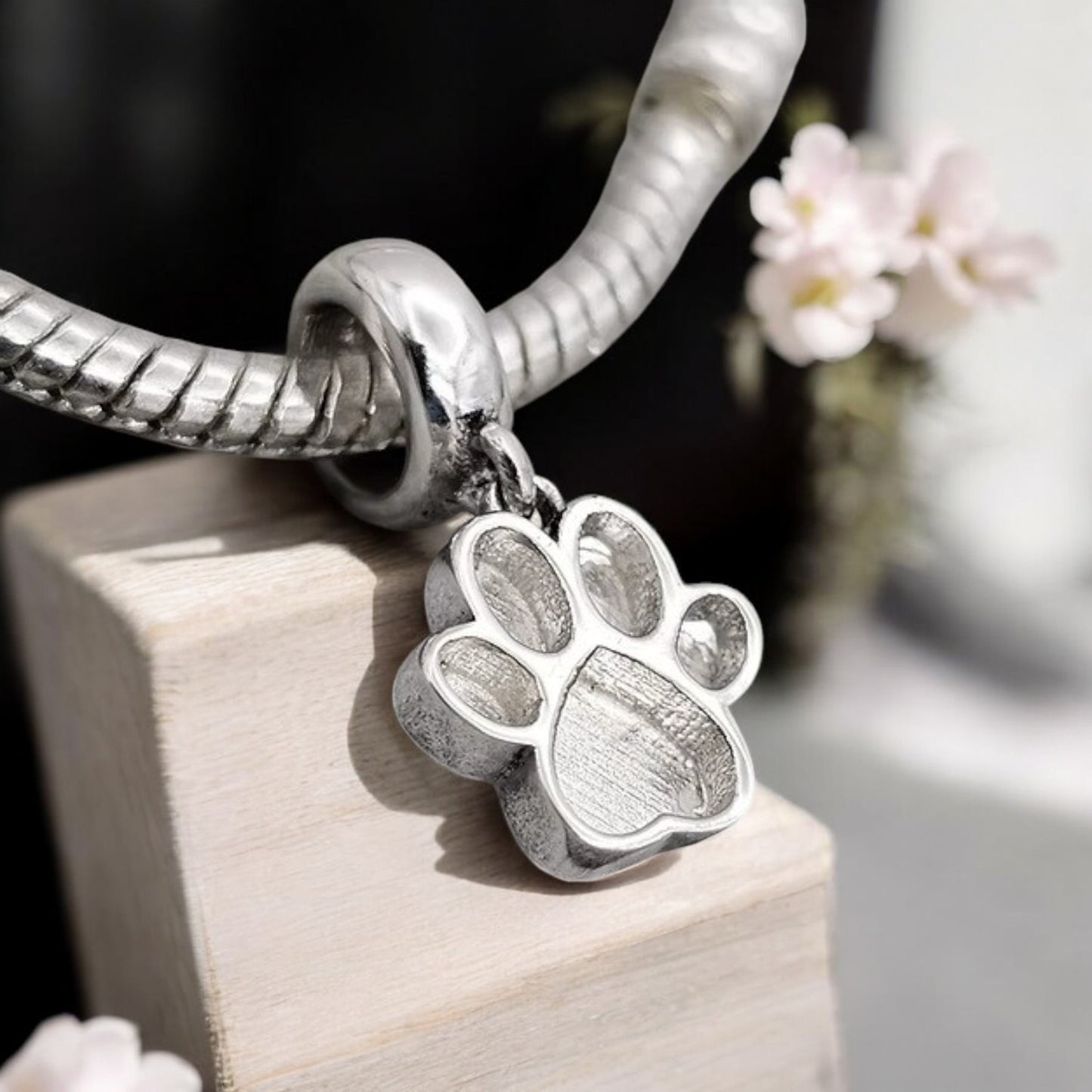 Dog Paw Dangle Charm