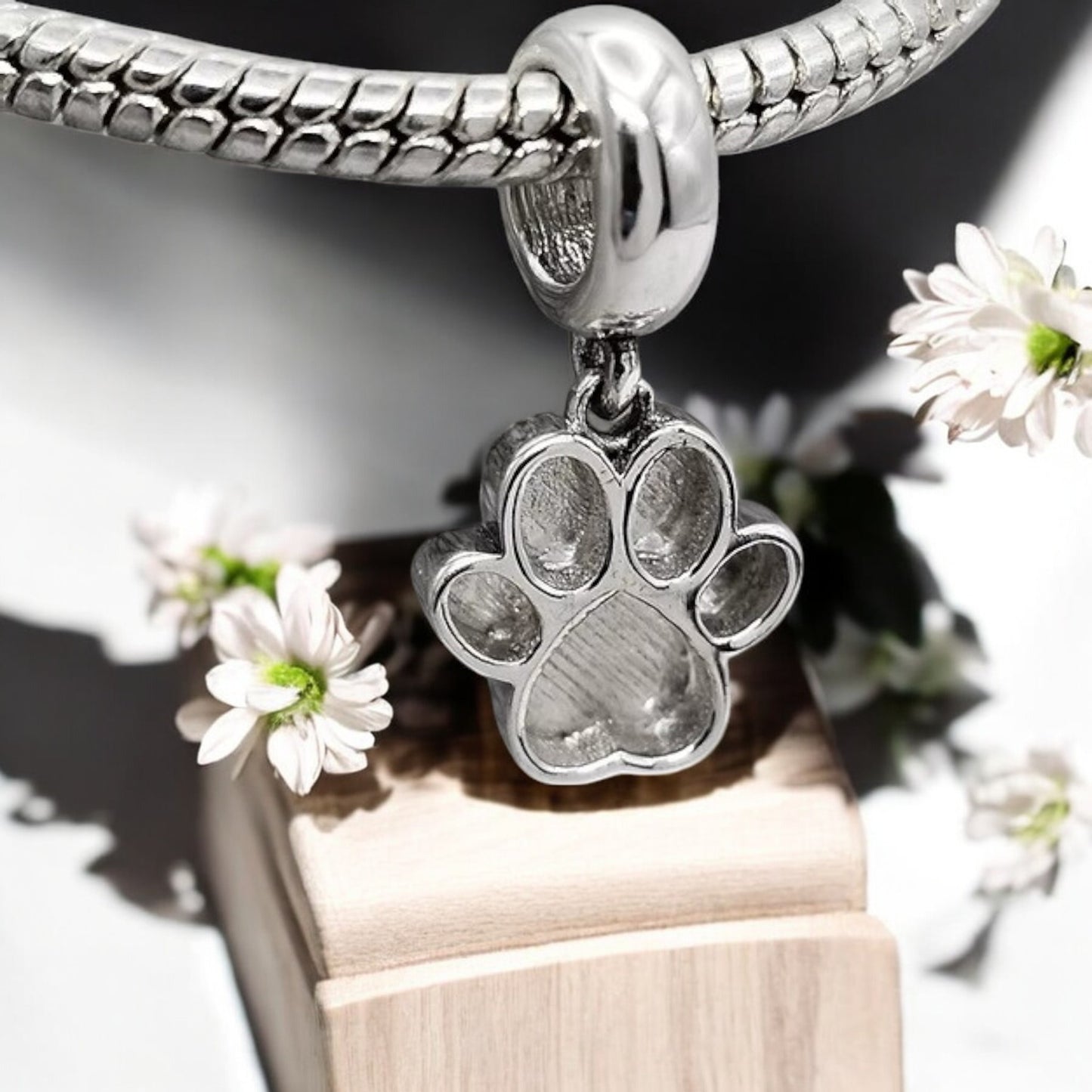 Dog Paw Dangle Charm