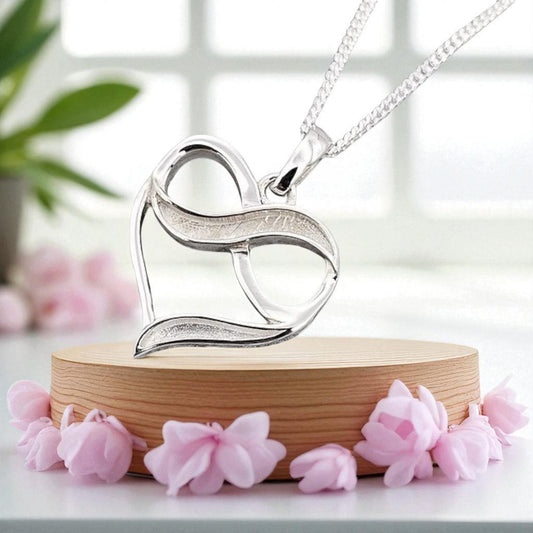 Infinity Love Heart Pendant (LIMITED STOCK AVAILABLE)