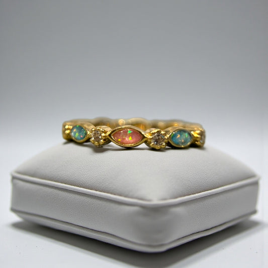 9ct gold marquise style ashes ring, handcrafted in Lancashire, UK
