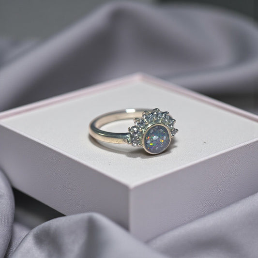 silver memorial ring, handcrafted in lancashire uk