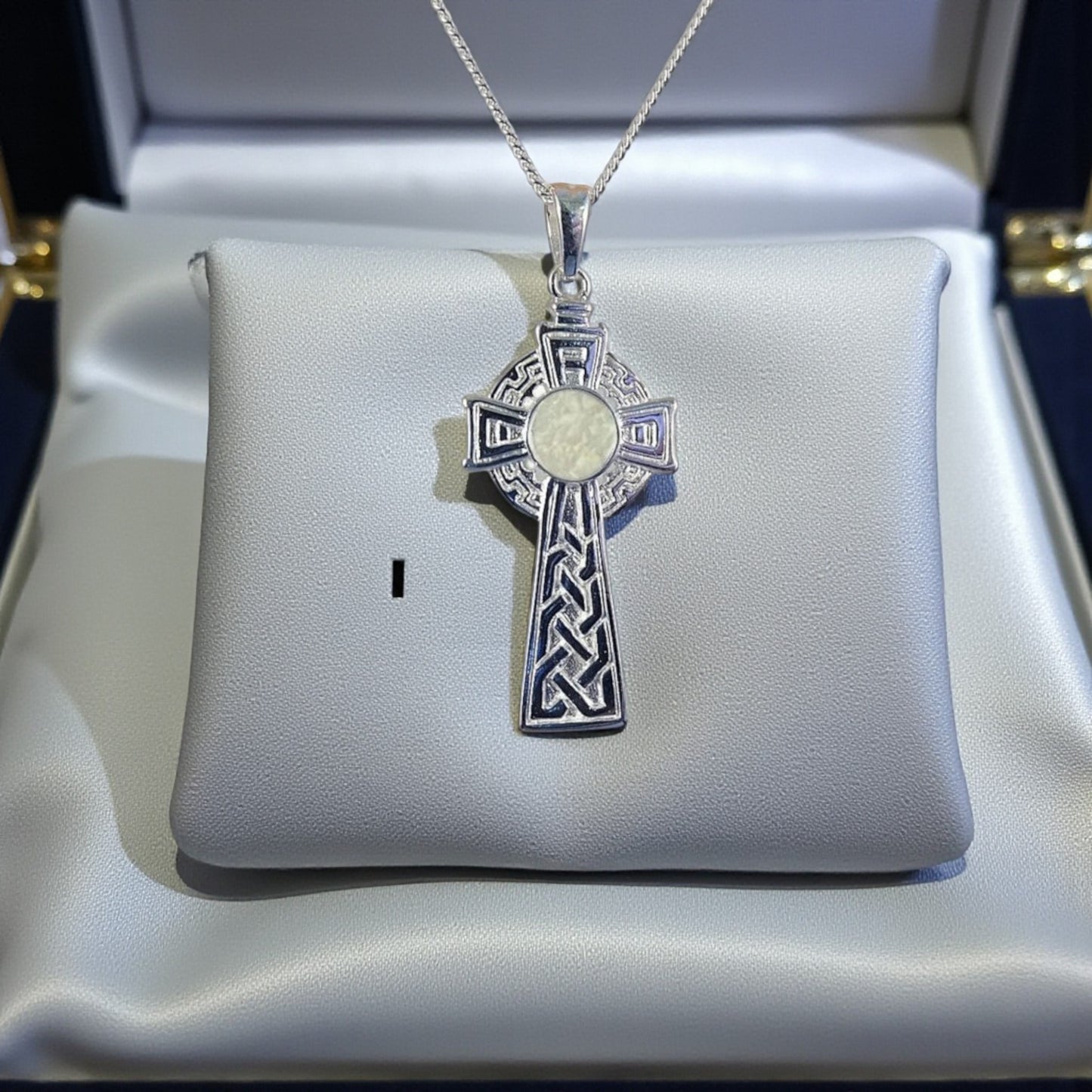 Memorial Celtic Keepsake Cross, Lancashire, UK