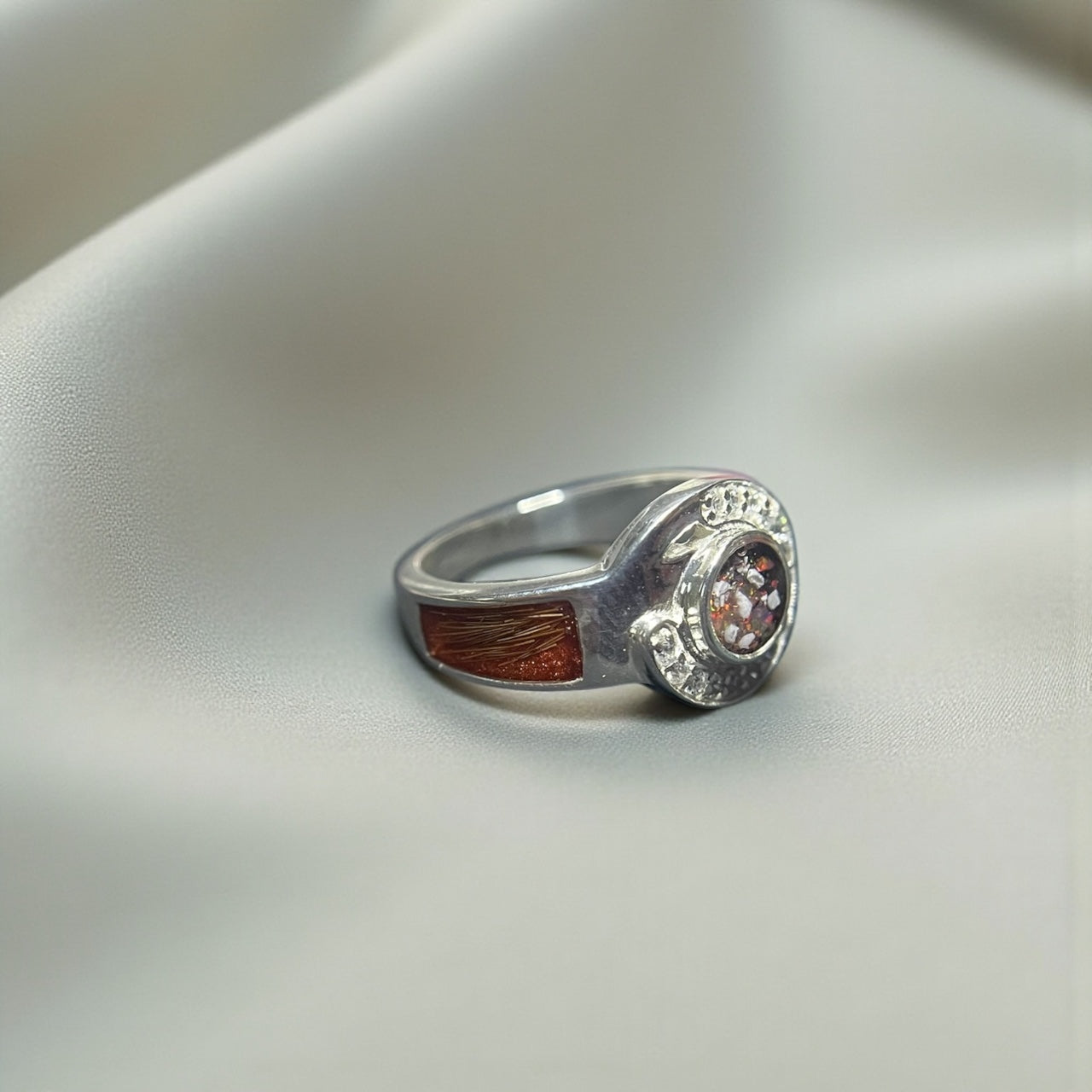 Silver Horse shoe 'Fred' Ring