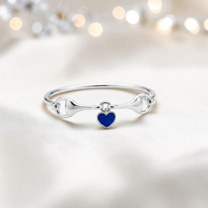 Silver Rocket snaffle bit ashes bangle ,  handcrafted in Lancashire UK - by Keepsake Memorial Jewellery