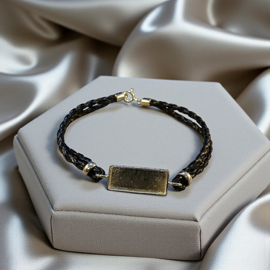 Men's silver cuff for ashes memory jewellery. Lancashire, UK