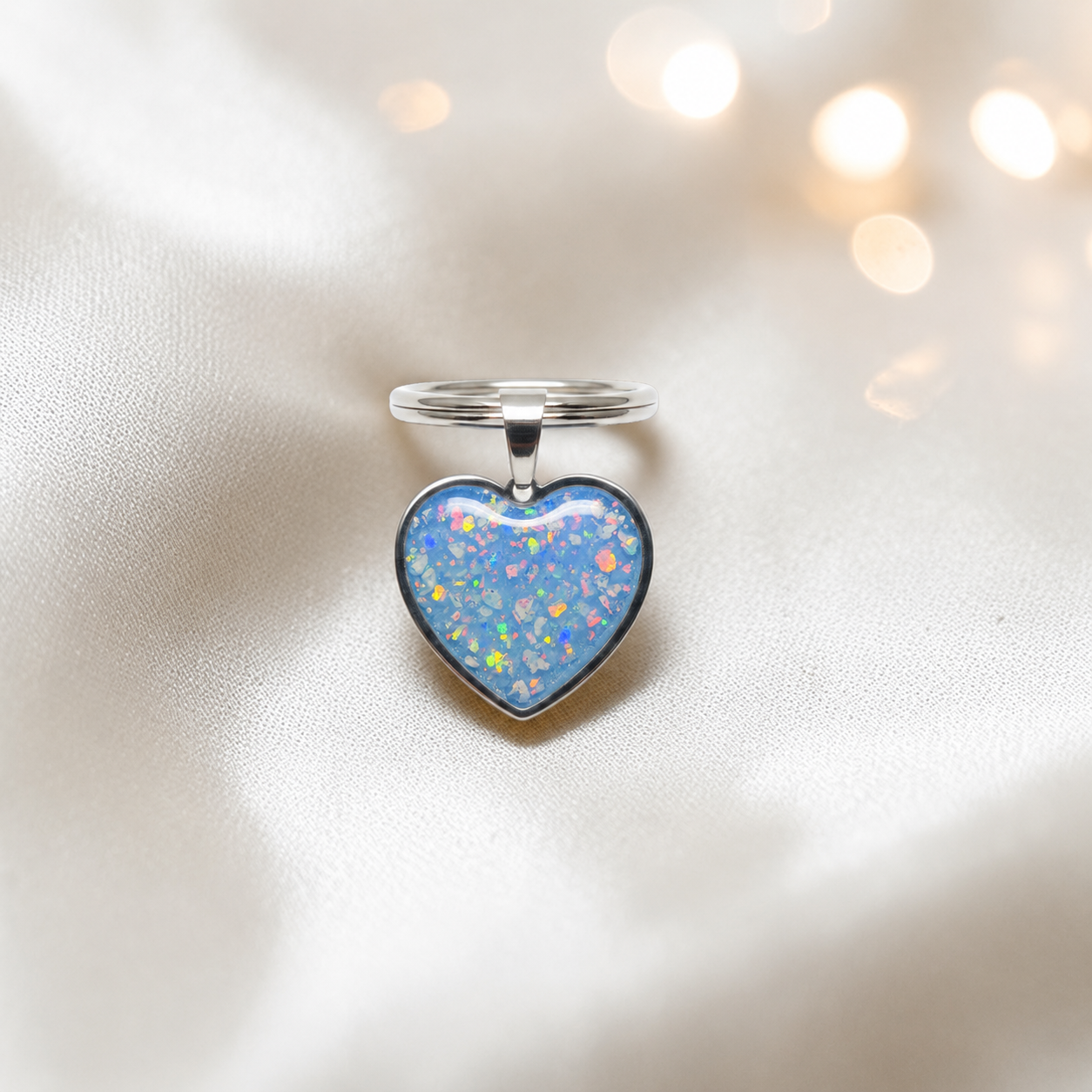 Keepsake Memorial Teddy Bear with Ashes Pendant - 'Beau'