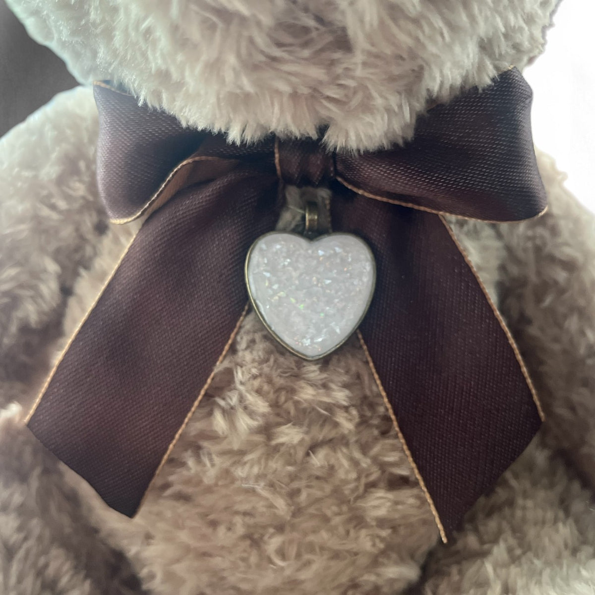beau memorial bear charm, handcrafted n lancashire