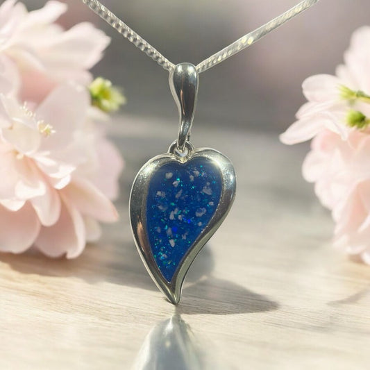 Solid 925 Silver Stylish Heart Pendant