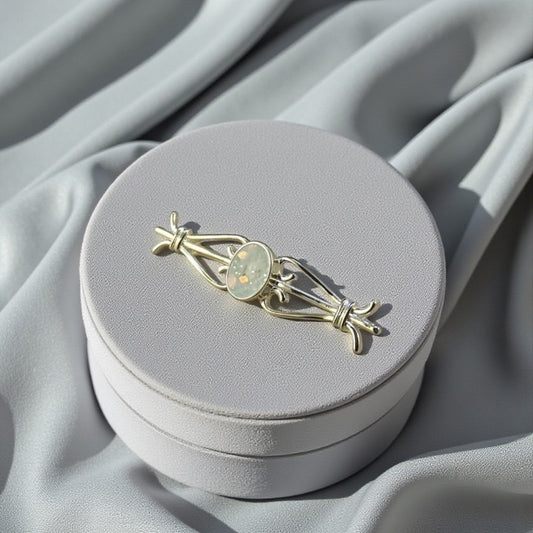 Silver Memorial brooch, handcrafted in Lancashire, UK