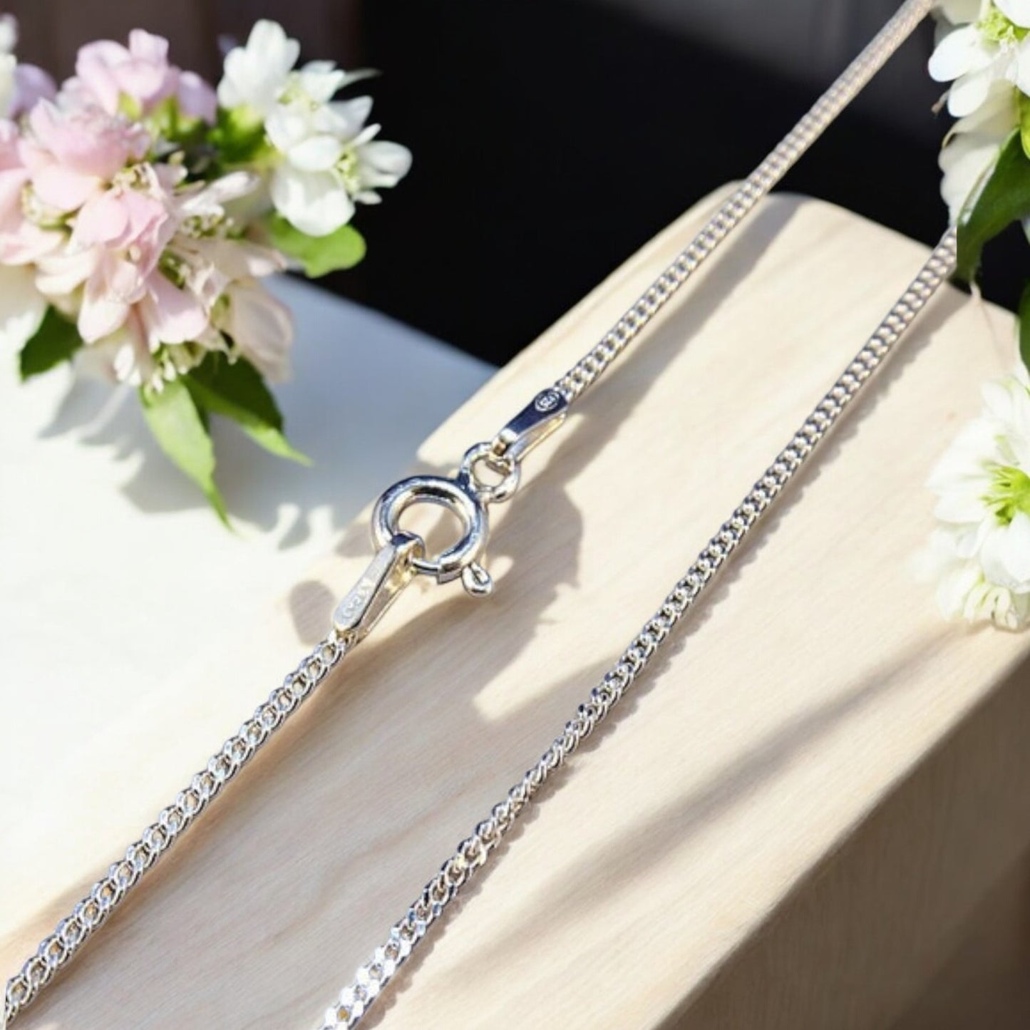 Solid Silver Crystal Centre Heart Pendant *Limited stock available*