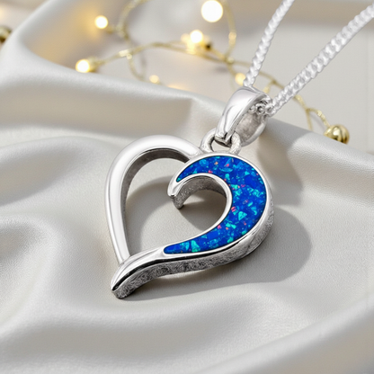 Enif Pendant with Royal Blue in single side recess