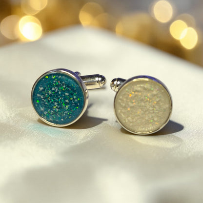  Eterna memorial ashes cufflinks, handcrafted in Lancashire UK