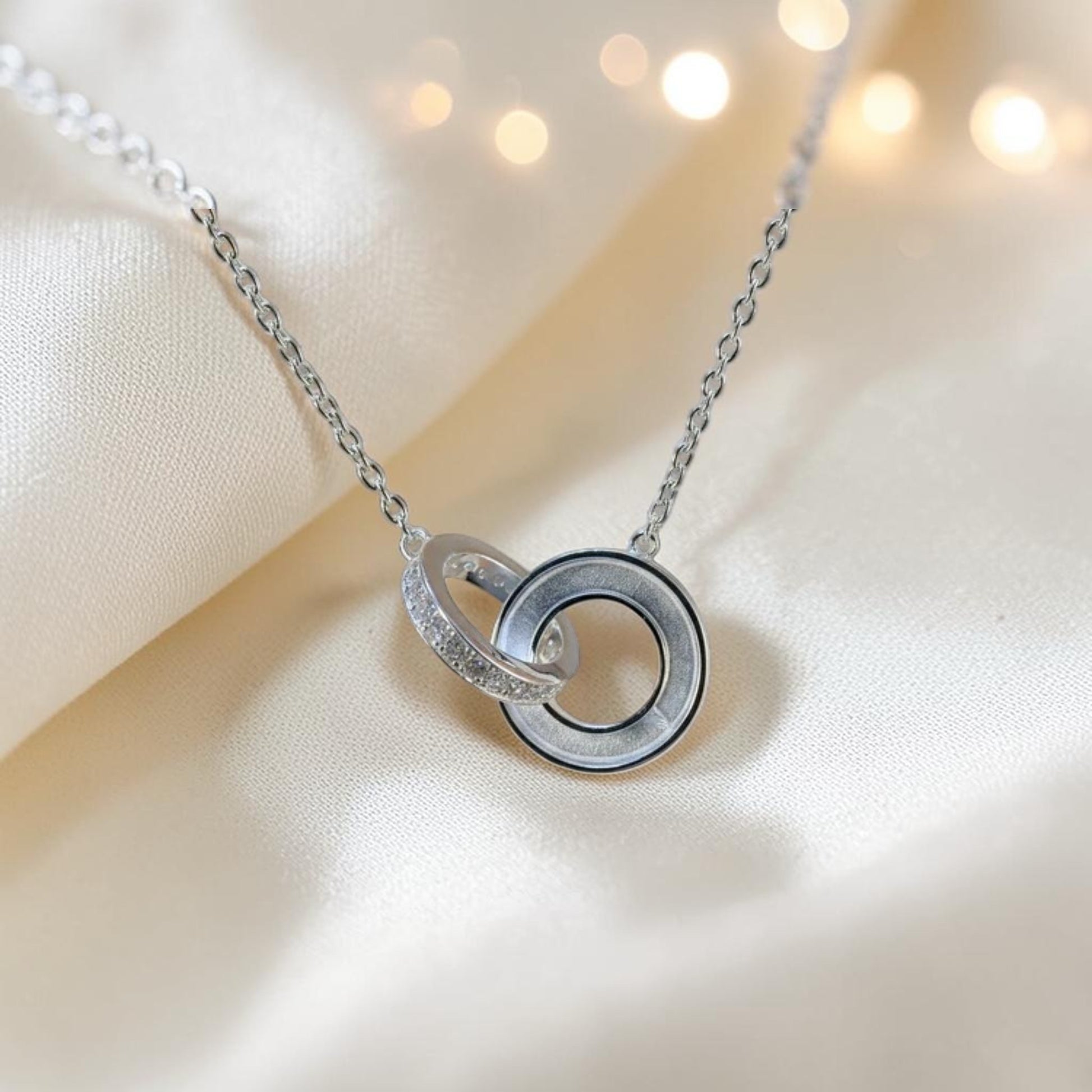 silver ashes memorial pendant, handcrafted in the uk