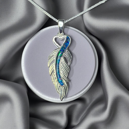 Spica 'Feather' Pendant