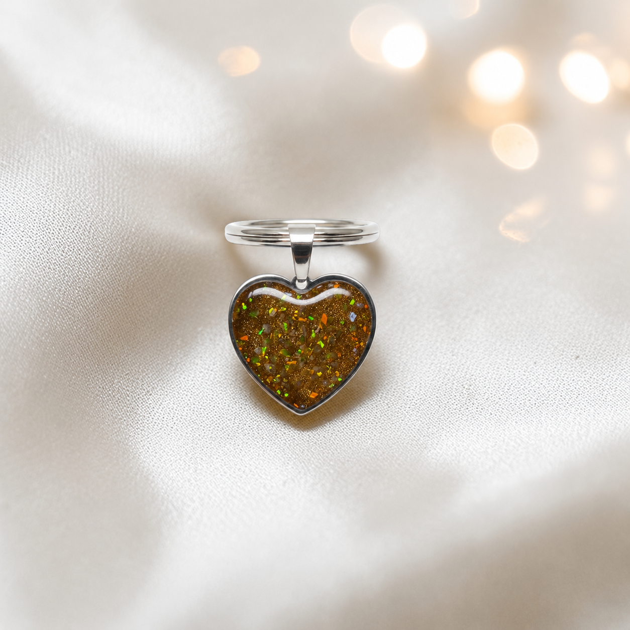 Keepsake Memorial Teddy Bear with Ashes Pendant - 'Beau'