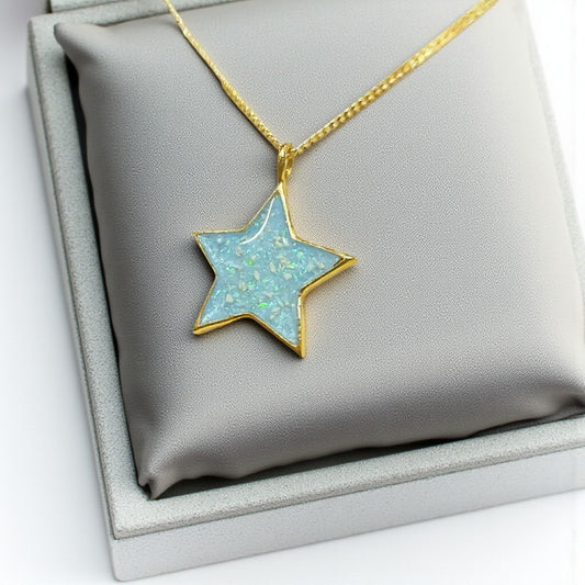 9ct Gold Merak Star Pendant