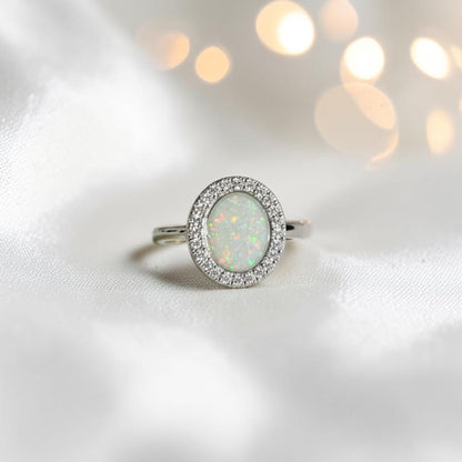 Halo Ring — silver halo ashes memorial ring, handcrafted in Lancashire, UK