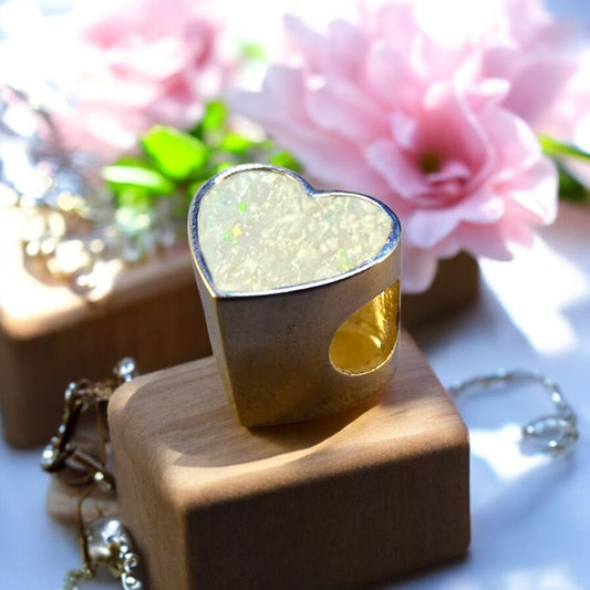 Solid 925 Silver Heart Charm