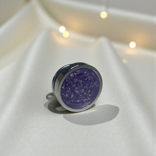 stainless steel ashes memorial pin, handcrafted in lancashire