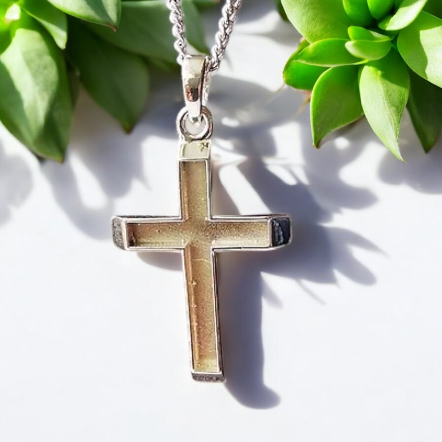 Gents Heavy 3D Cross Pendants 925 Silver