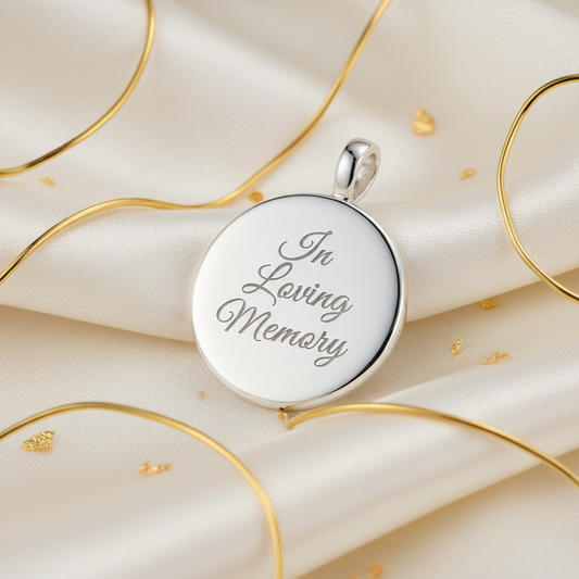 Professional Memorial Jewellery Engraving Service