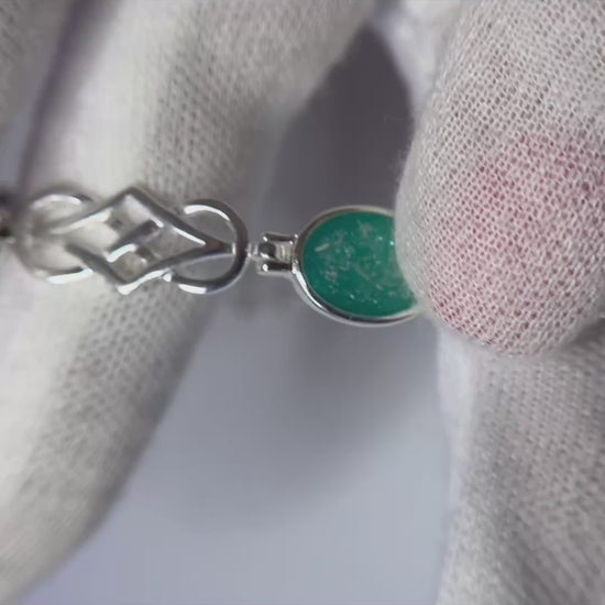 Asteria Bracelet — silver Celtic-style ashes memorial bracelet handcrafted in Lancashire, UK