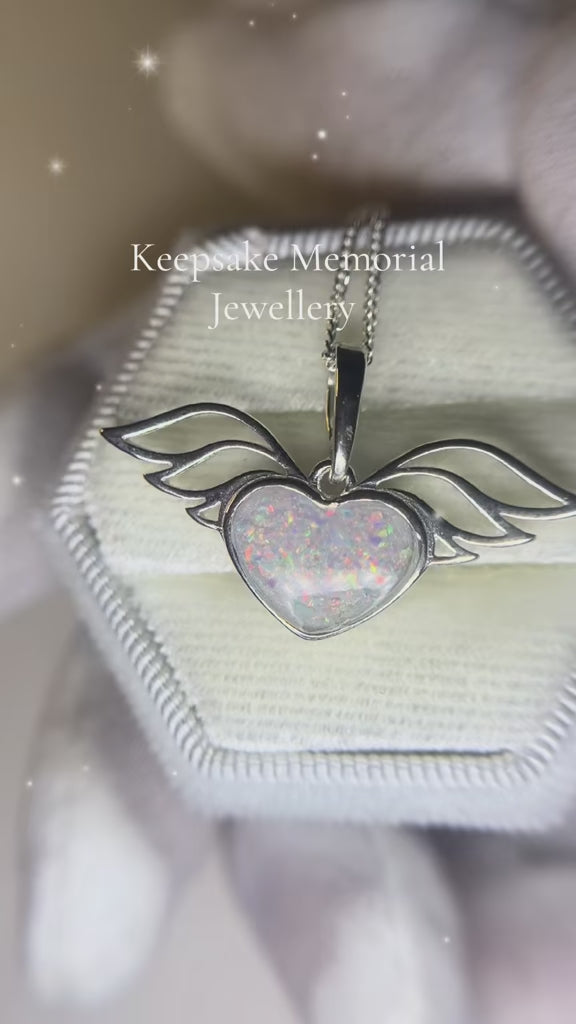 silver winged heart video