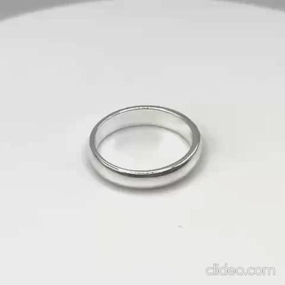 Iris Ring — silver wishbone ashes memorial ring, handcrafted in Lancashire, UK