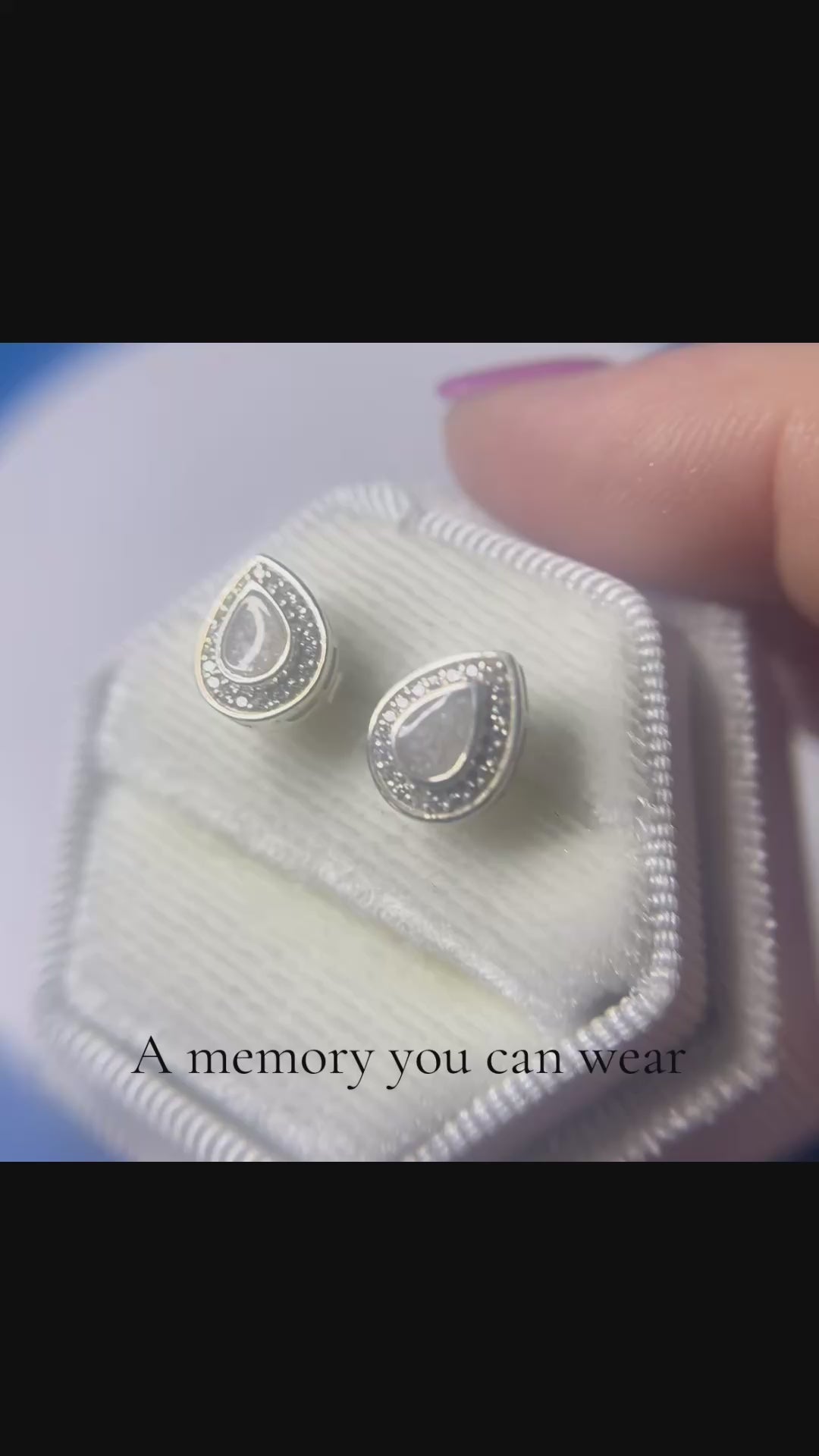seraph glow memorial earrings video