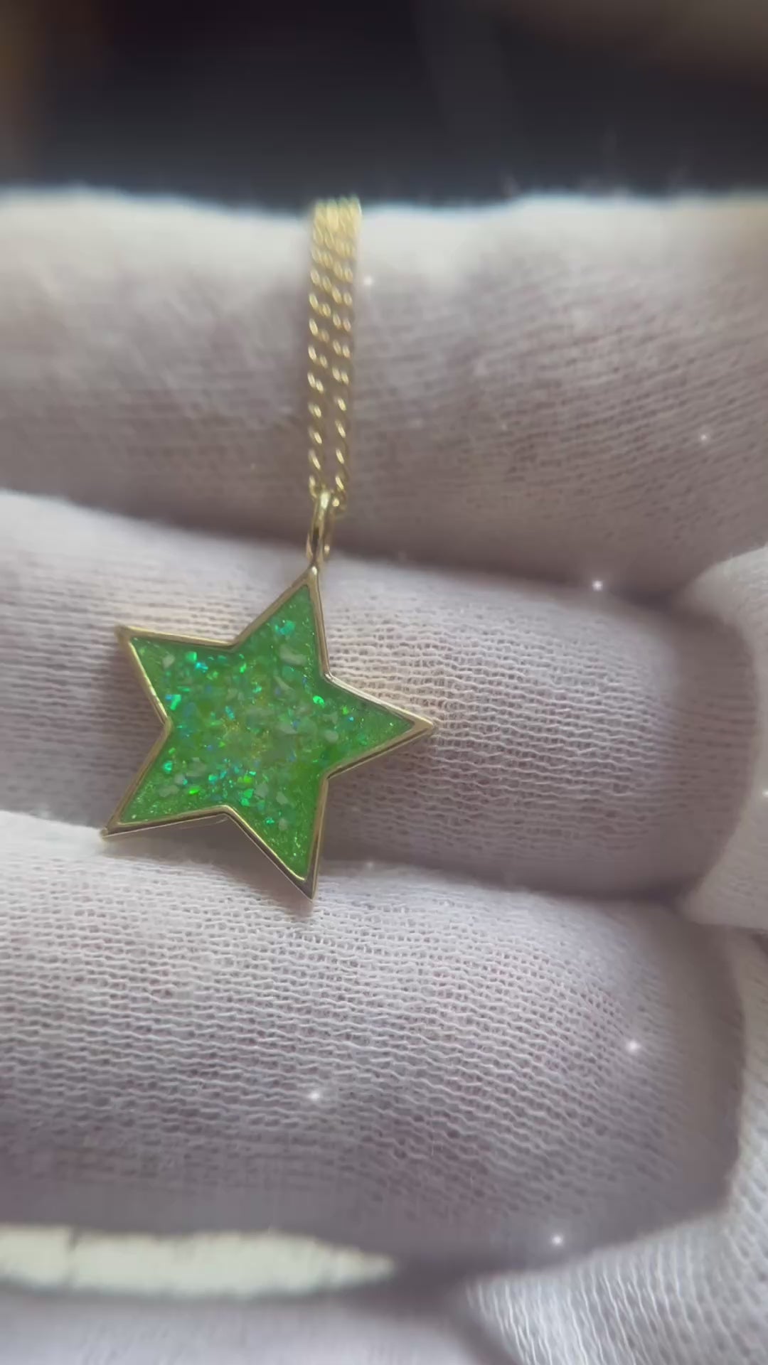 Merak Star 9ct gold pendant, handcrafted in Lancashire UK – by Keepsake Memorial Jewellery