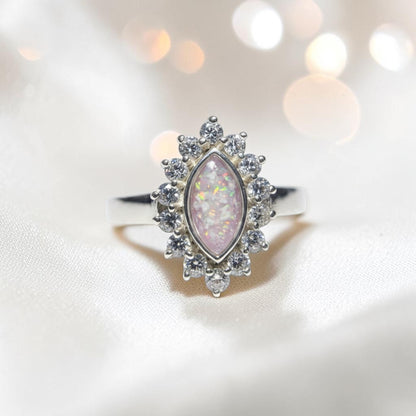 Princess Ring — silver princess cut ashes memorial ring, handcrafted in Lancashire, UK