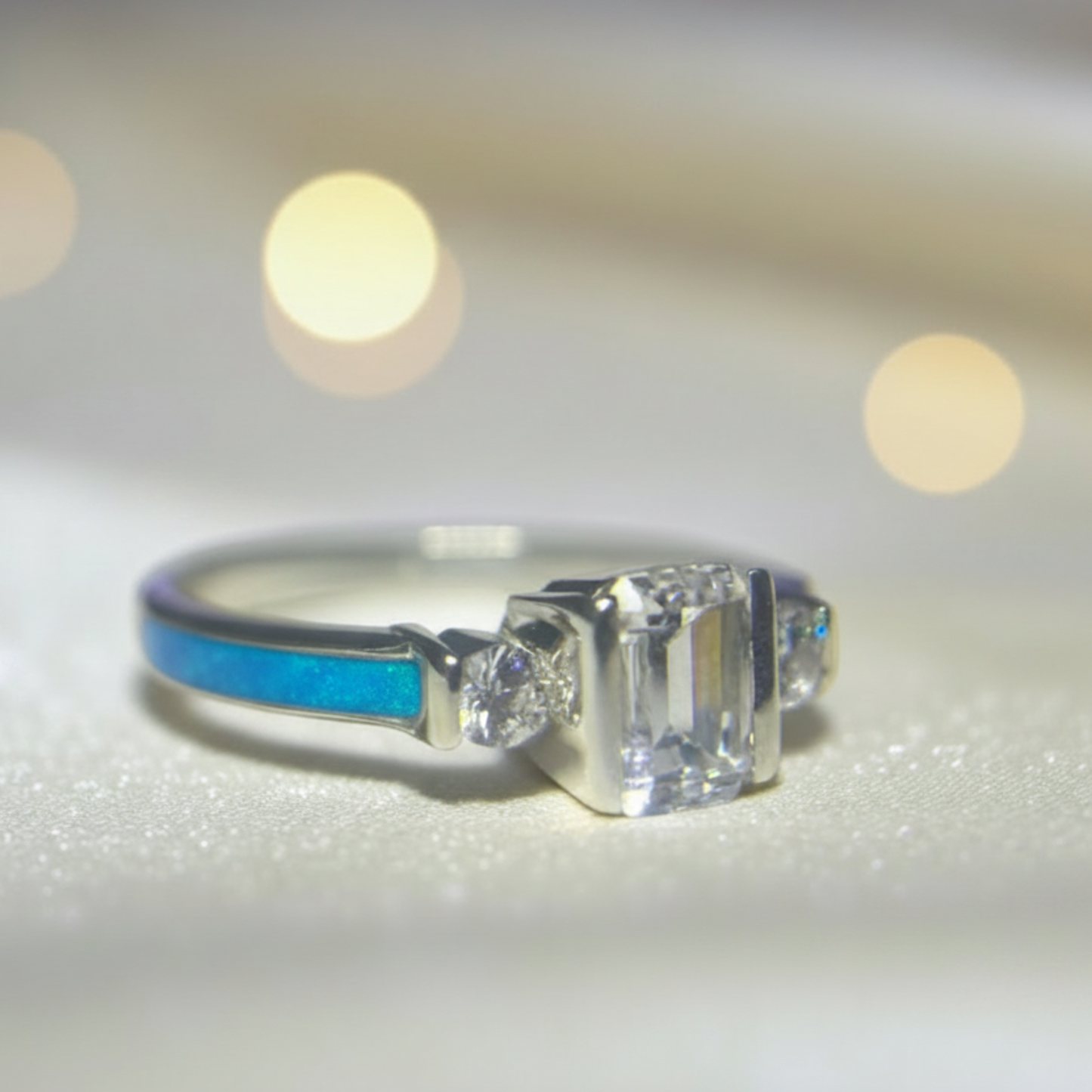 Product with Sky Blue Mica