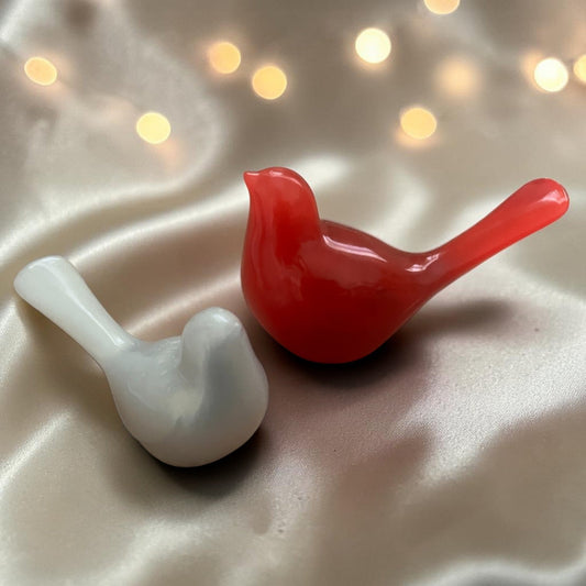 resin ashes memorial bird, handcrafted in lancashire 