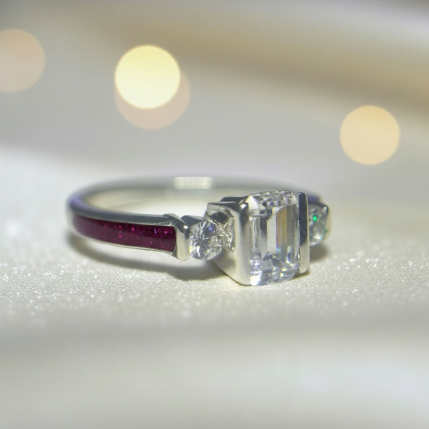 ariel keepsake ring, handcrafted in uk
