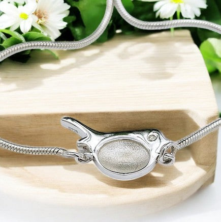 Sterling Silver adjustable Robin Bracelet
