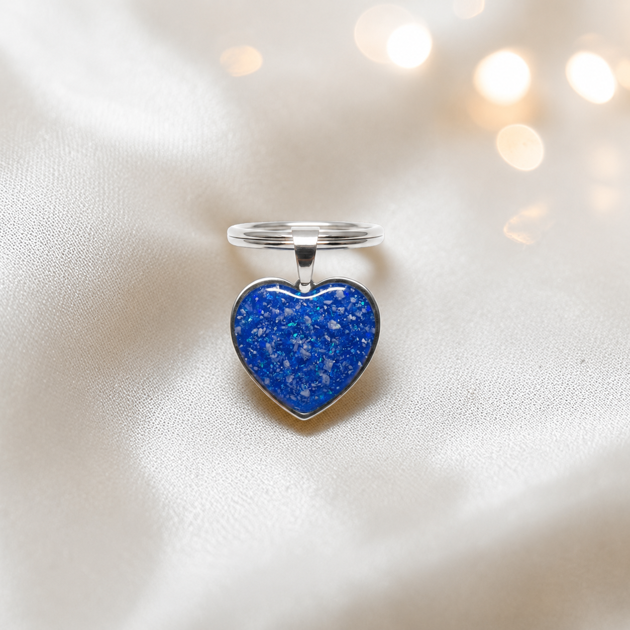Keepsake Memorial Teddy Bear with Ashes Pendant - 'Beau'