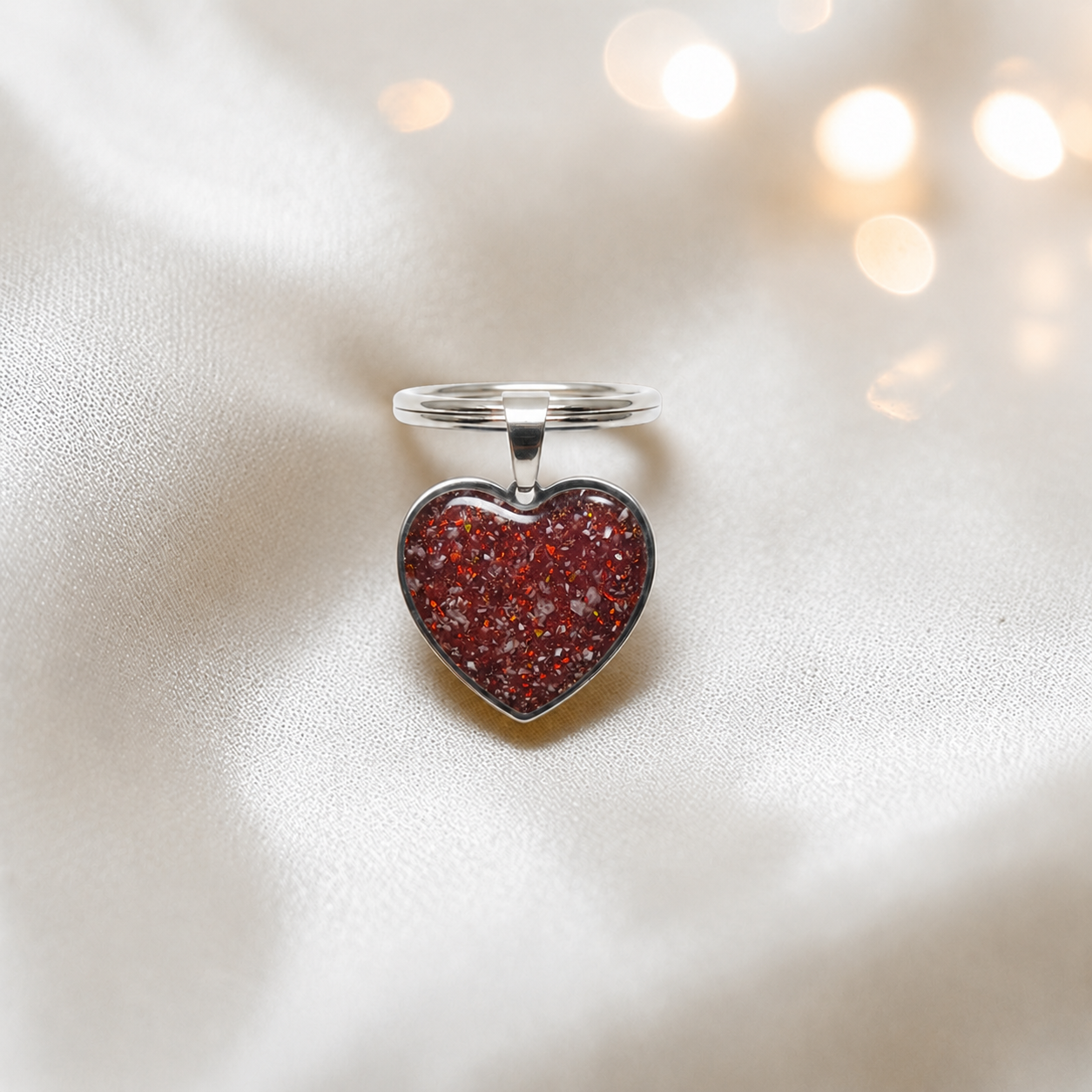 Keepsake Memorial Teddy Bear with Ashes Pendant - 'Beau'