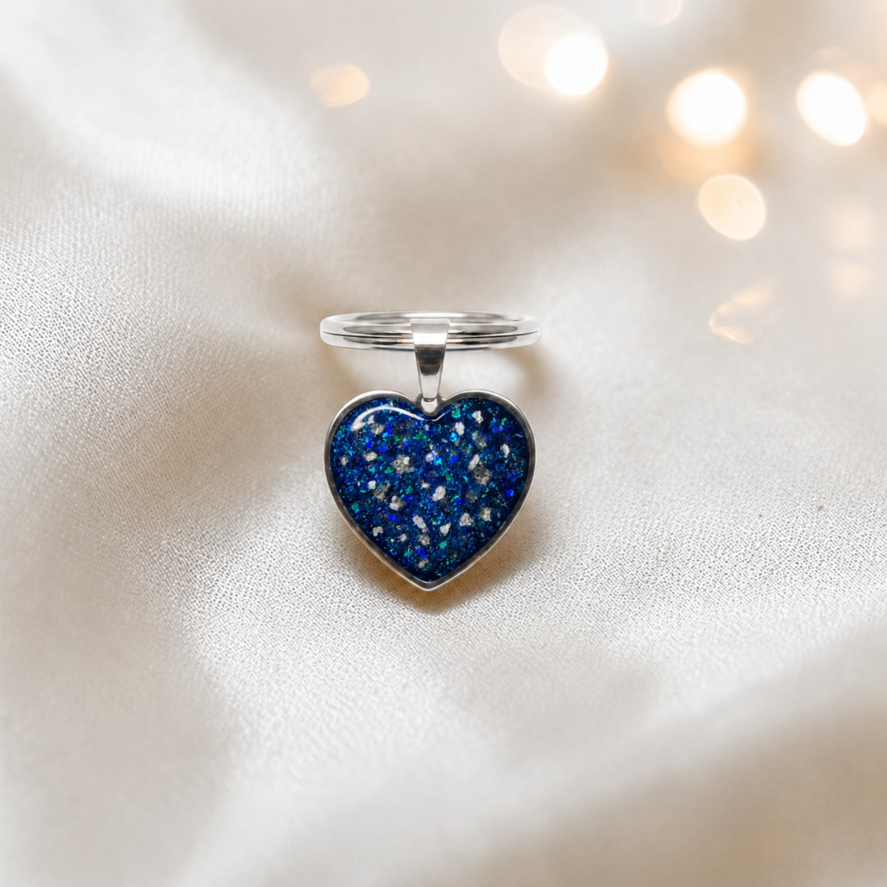 Keepsake Memorial Teddy Bear with Ashes Pendant - 'Beau'