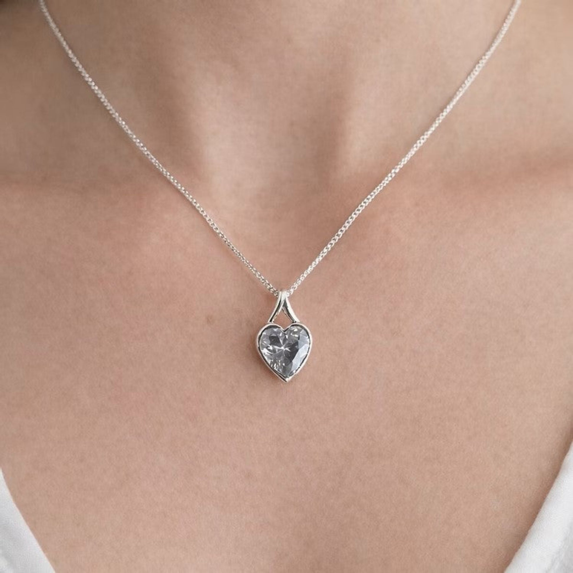 ashes heart pendant, handcrafted in lancashire